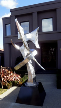 large stainless steel outdoor sculpture wholesale at topez