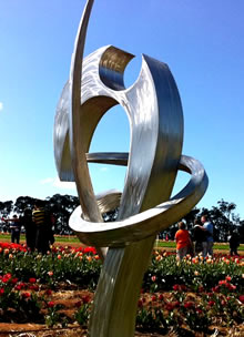 large stainless steel outdoor sculpture wholesale at topez