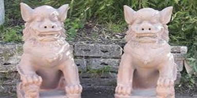 Wholesale Pots Pots Pair of Chinese War Dogs