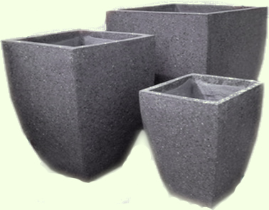 terrazzo pots milan planter set of 3