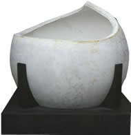 GRC water feature, fountains and urns melbourne wholesale harvey bowl planter with stand